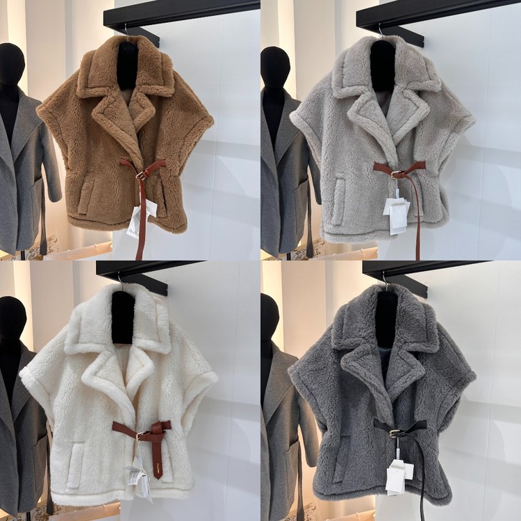 막스마라 뉴아바보 테디 케이프 코트