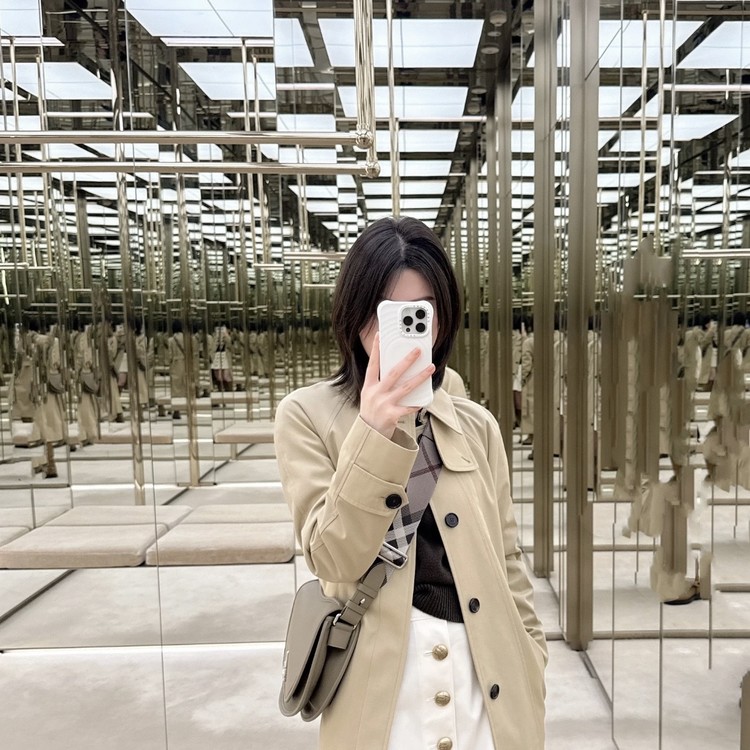 버버리 트렌치 롱 코트