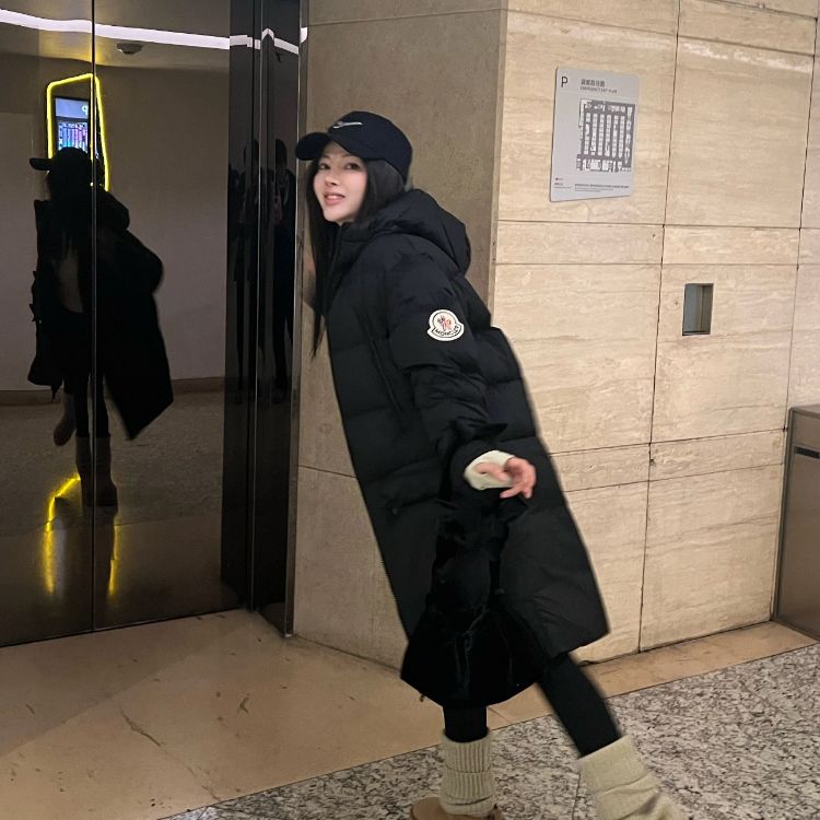 몽클레어 보소나 후드 롱 패딩 2컬러