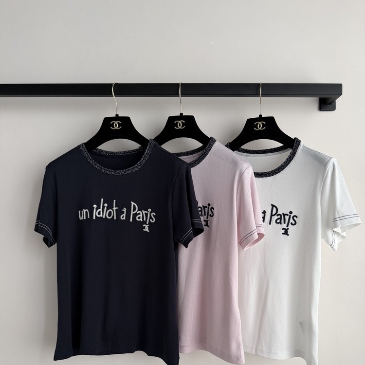 샤넬 파리 티셔츠 3컬러