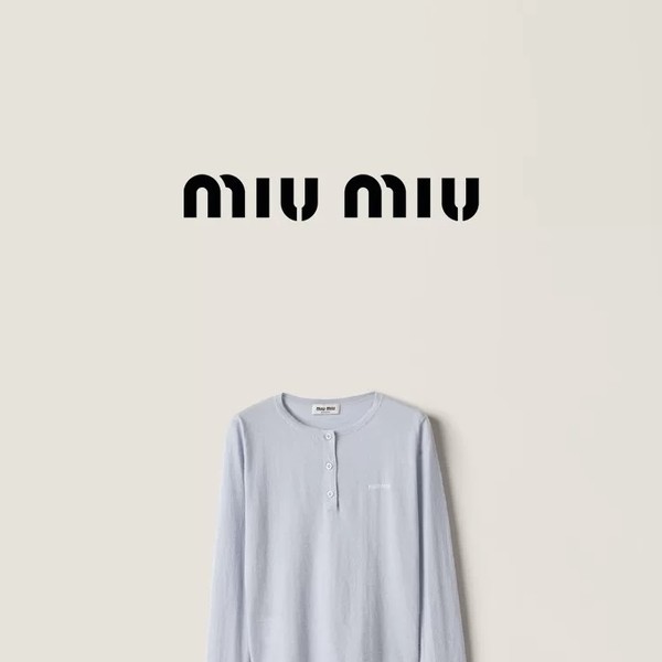 [고퀄] 미우미우 롱 티셔츠