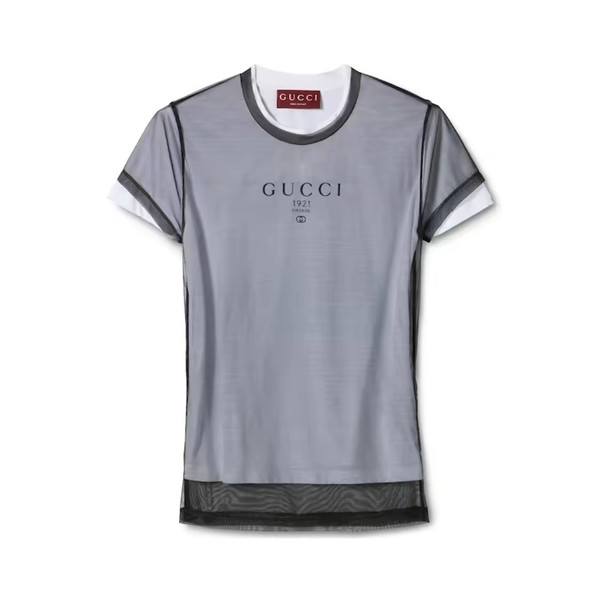 [고퀄] 구찌 시스루 레이어드 티셔츠