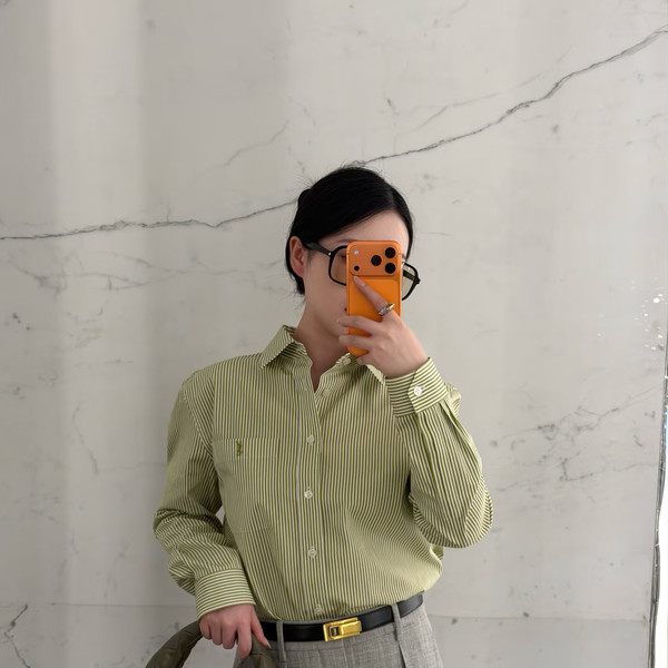 [고퀄] 생로랑 스트라이프 셔츠