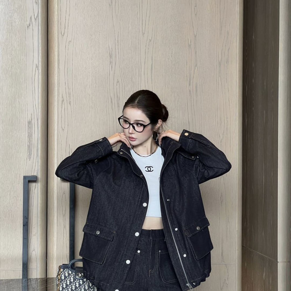 디올 오블리크 후드 사파리 자켓