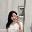 [고퀄] 디올 자수 반팔 니트